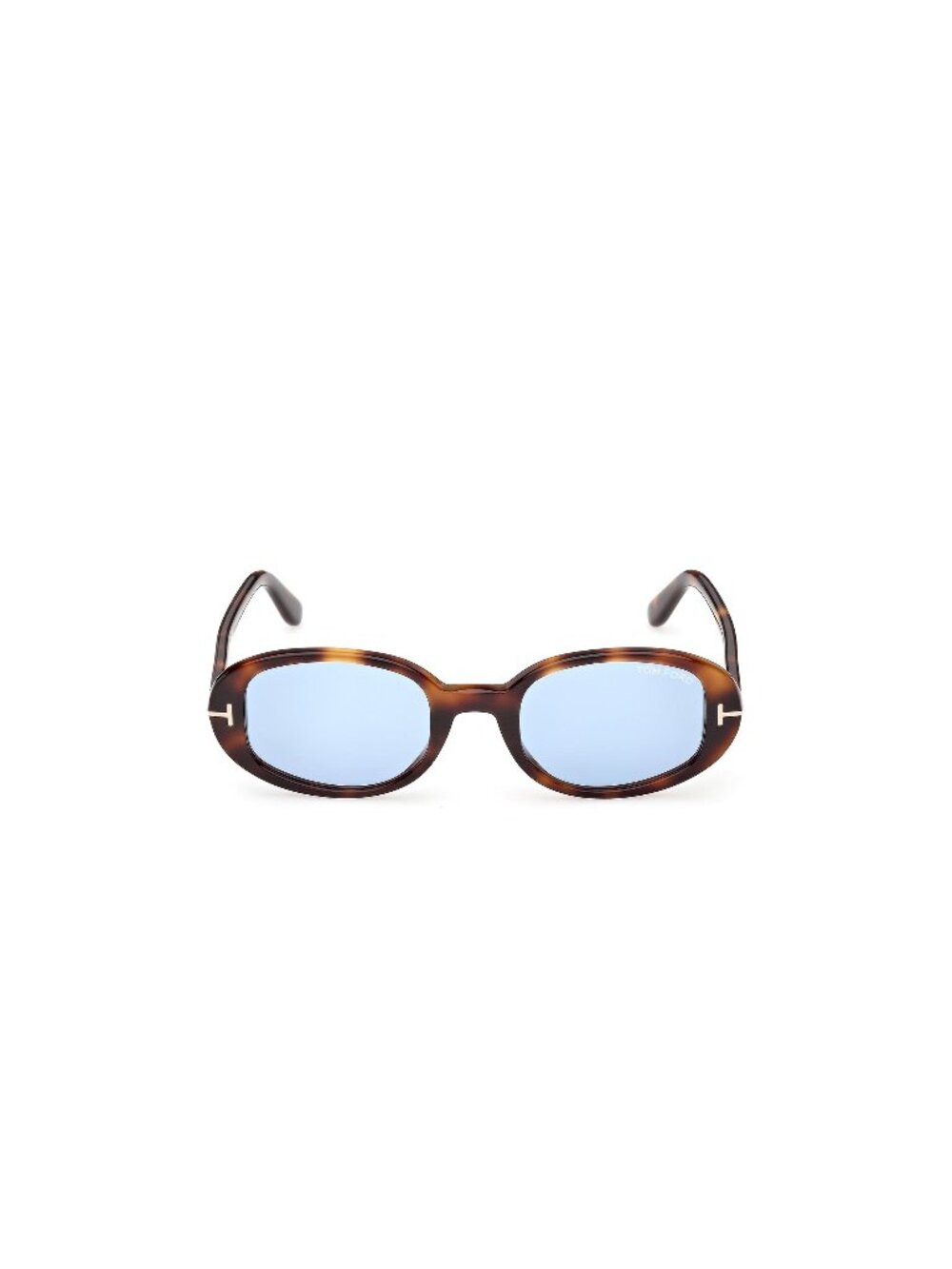 New Tom Ford Women's Sunglasses Havana Blue Lens Injected Frame FT1364 53V 49